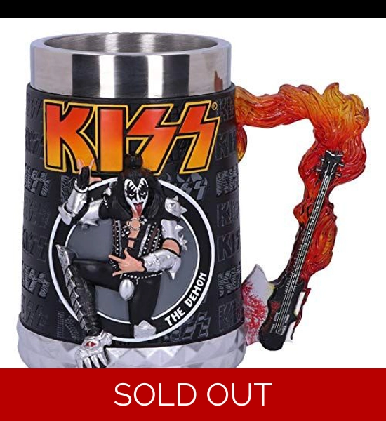 Kiss - Flame Range The Demon Tankard